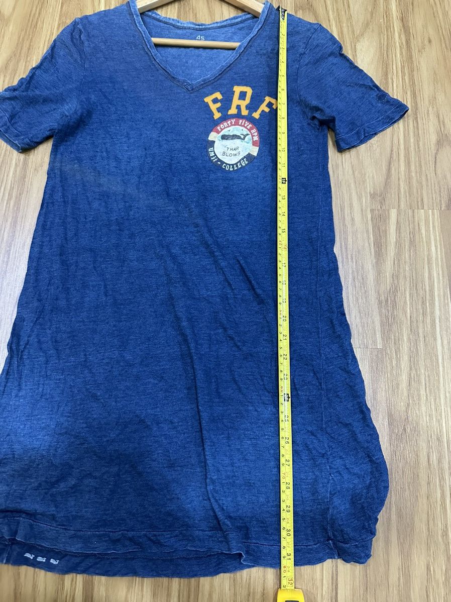 Vintage 45rpm FRF V Neck Long Shirt