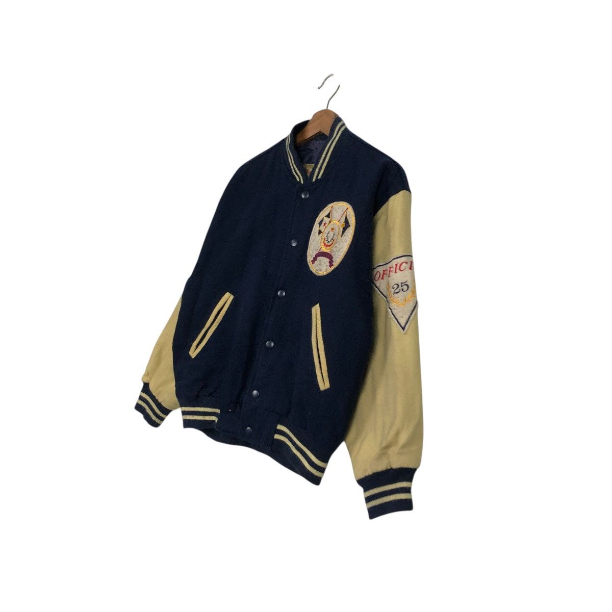 Vintage 🔥VINTAGE WOOL VARSITY JACKET WONDERSTORY ISSEY MIYAKE Size US M / EU 48-50 / 2 - 4 Thumbnail