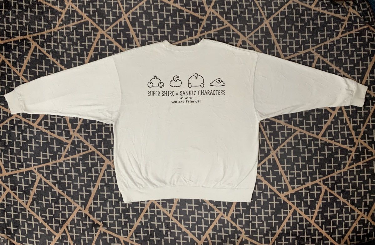Anime LAST DROP#Super Shiro x Sanrio Characters Sweatshirt Size US XXL / EU 58 / 5 - 2 Thumbnail