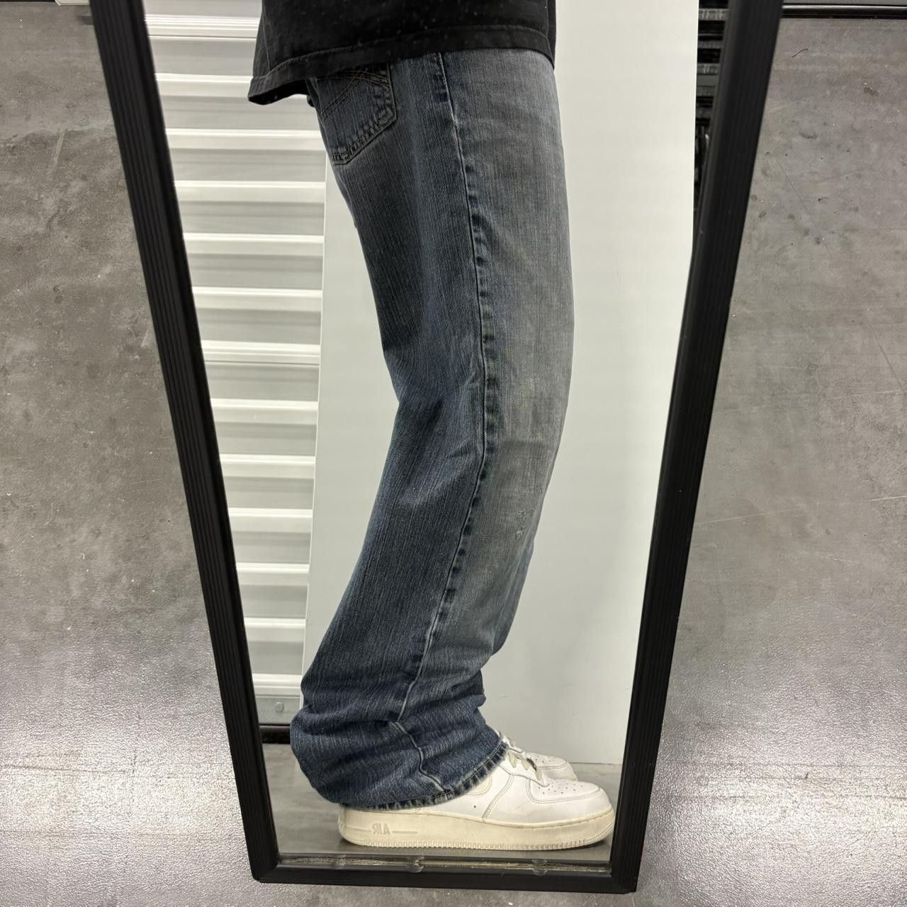 Vintage Crazy Vintage Y2K/2000s Baggy Skater Style Streetwear Y2K Style Medium Wash Denim Jeans! Size US 34 / EU 50 - 2 Thumbnail