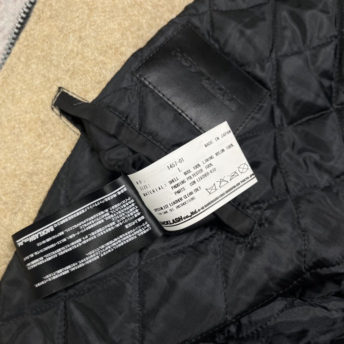 Isamu Katayama Backlash Isamu Katayama Backlash fur collar wool leather jacket Size US L / EU 52-54 / 3 - 12 Thumbnail