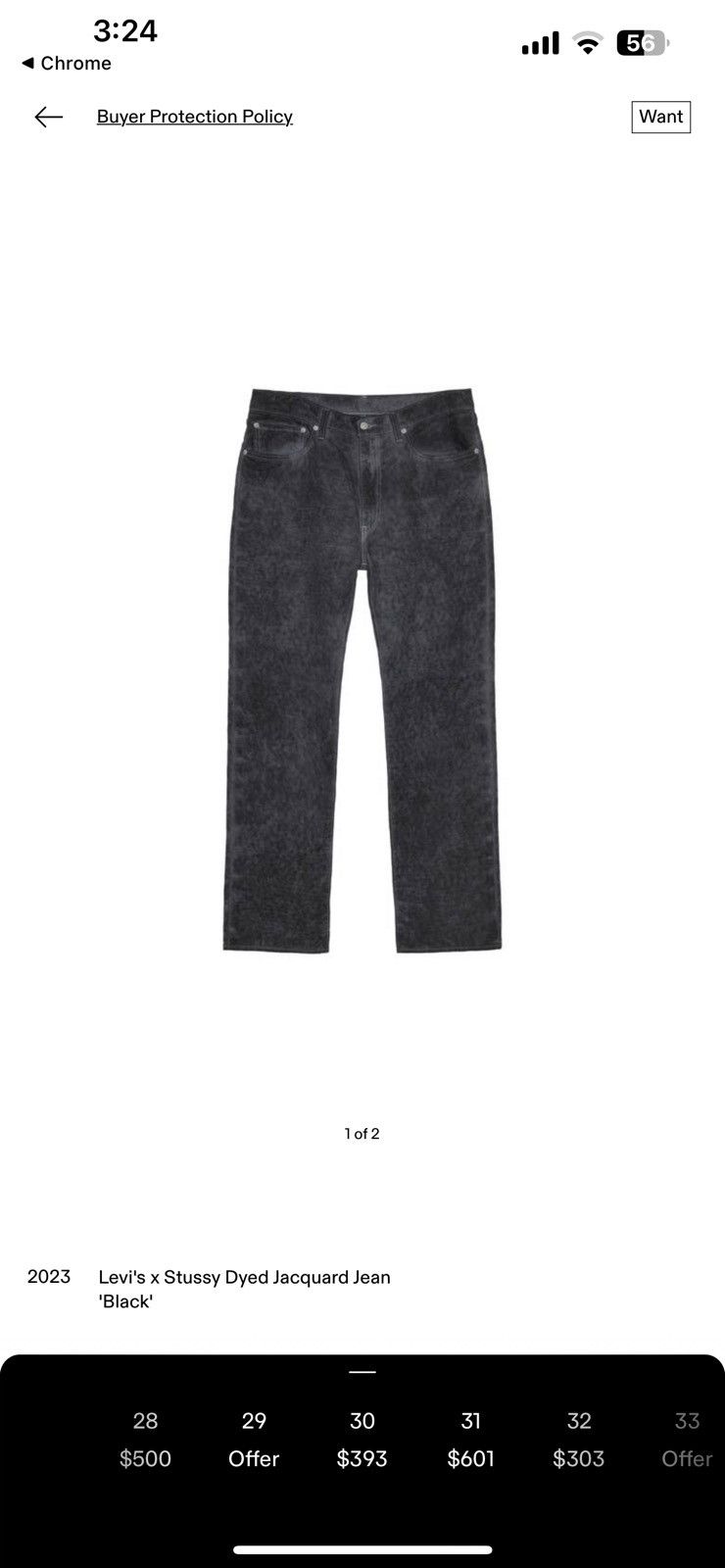 Stussy X Levis Jeans | Grailed