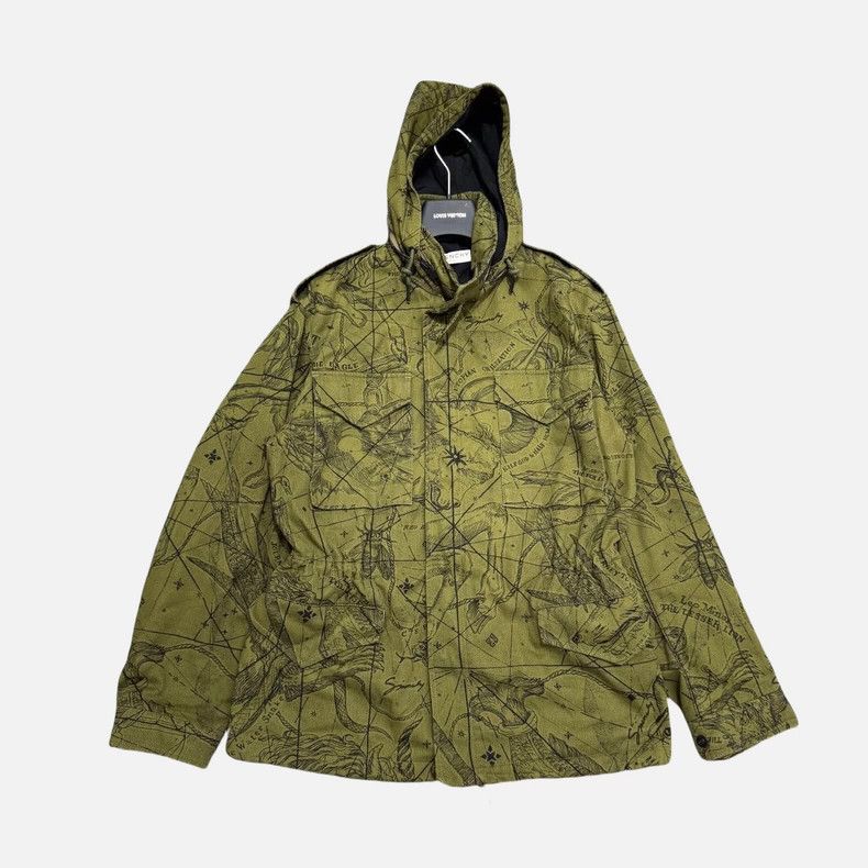 Givenchy Givenchy Size44 Green Camouflage Pattern Jacket Size US M / EU 48-50 / 2 - 1 Thumbnail
