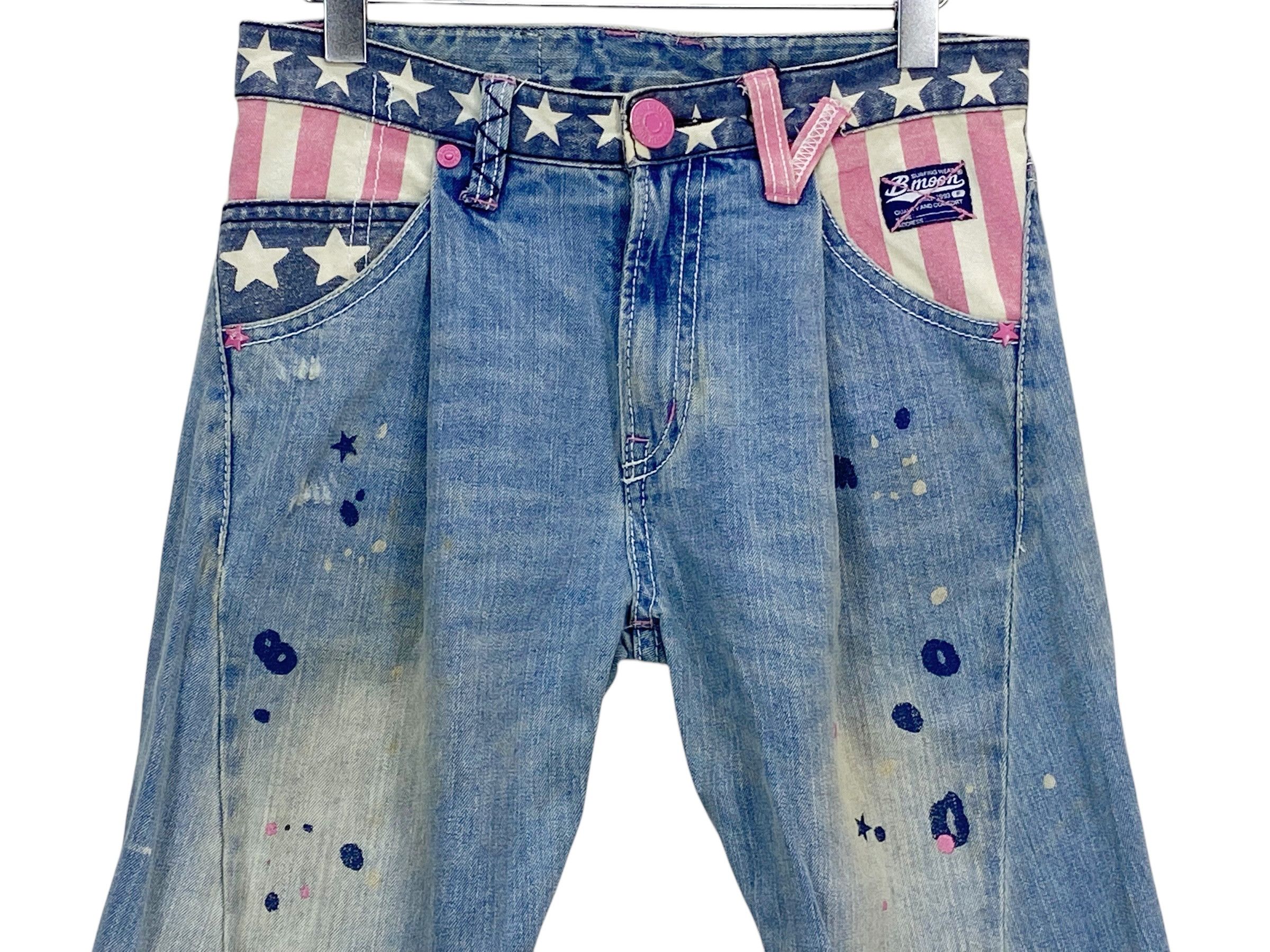 Japanese Brand Blue Moon Blue Japan Denim Jeans Japanese Surf Jeans Pants Size 26" / US 2 / IT 38 - 3 Thumbnail