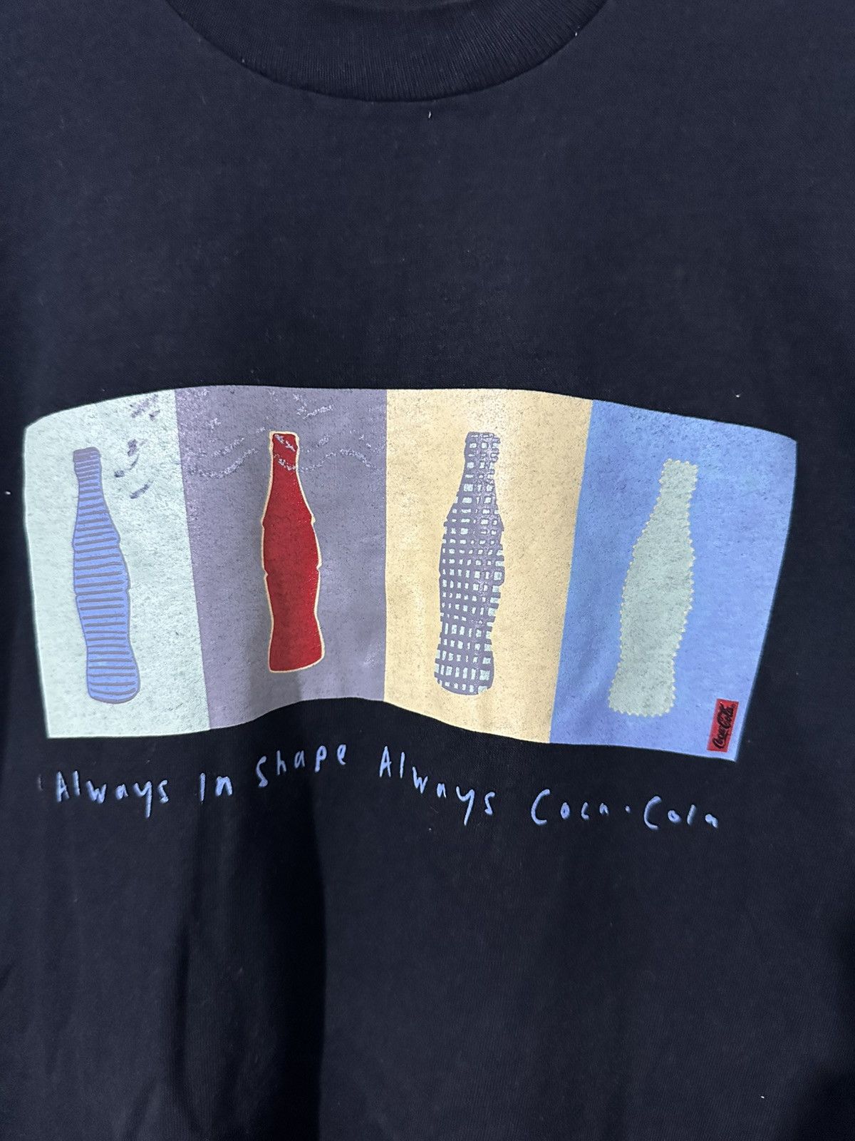 Coca Cola VTG 90's COCA COLA OFFICIAL TSHIRT Size US XL / EU 56 / 4 - 1 Thumbnail