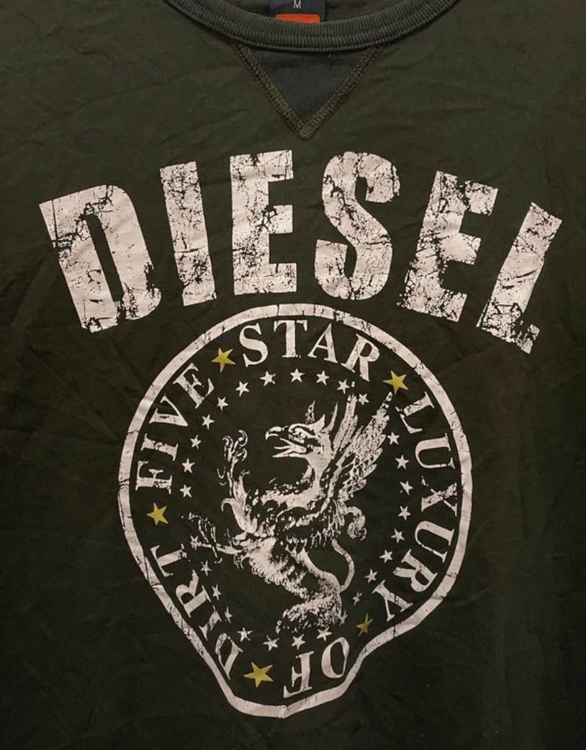 Diesel × Vintage Diesel Vintage Long Sleeve Avant Garde Style Japan Y2K Size US M / EU 48-50 / 2 - 3 Thumbnail