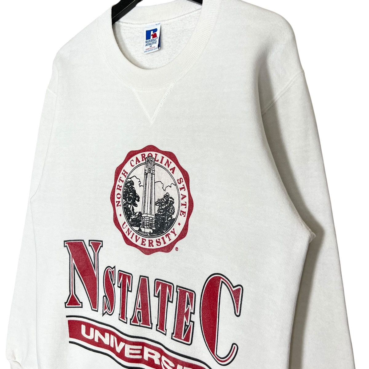 Vintage Vintage 90s NC State North Carolina University Sweatshirt Size US M / EU 48-50 / 2 - 4 Thumbnail