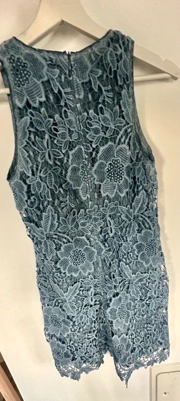 Escada Escada 36 blue lace dress Size S / US 4 / IT 40 - 4 Thumbnail