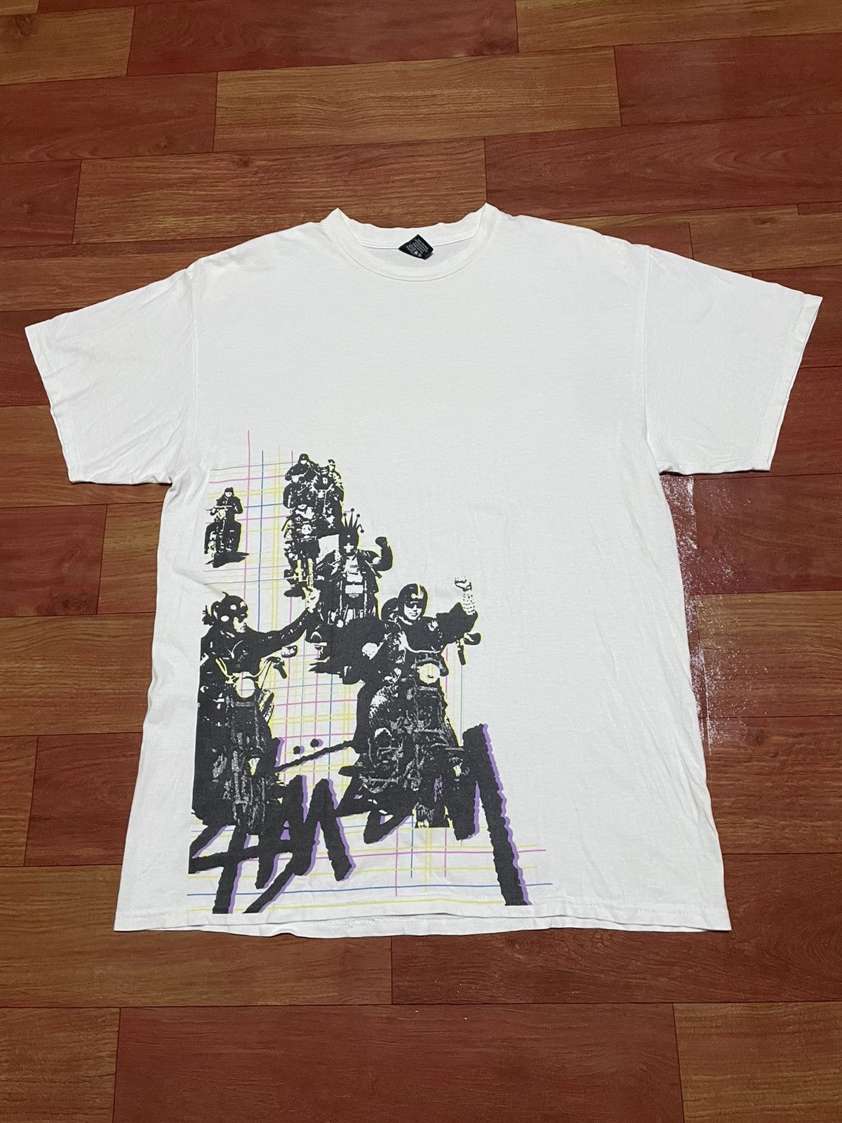 Stussy Vintage y2k stussy motorcycle gang tshirt Size US L / EU 52-54 / 3 - 1 Thumbnail