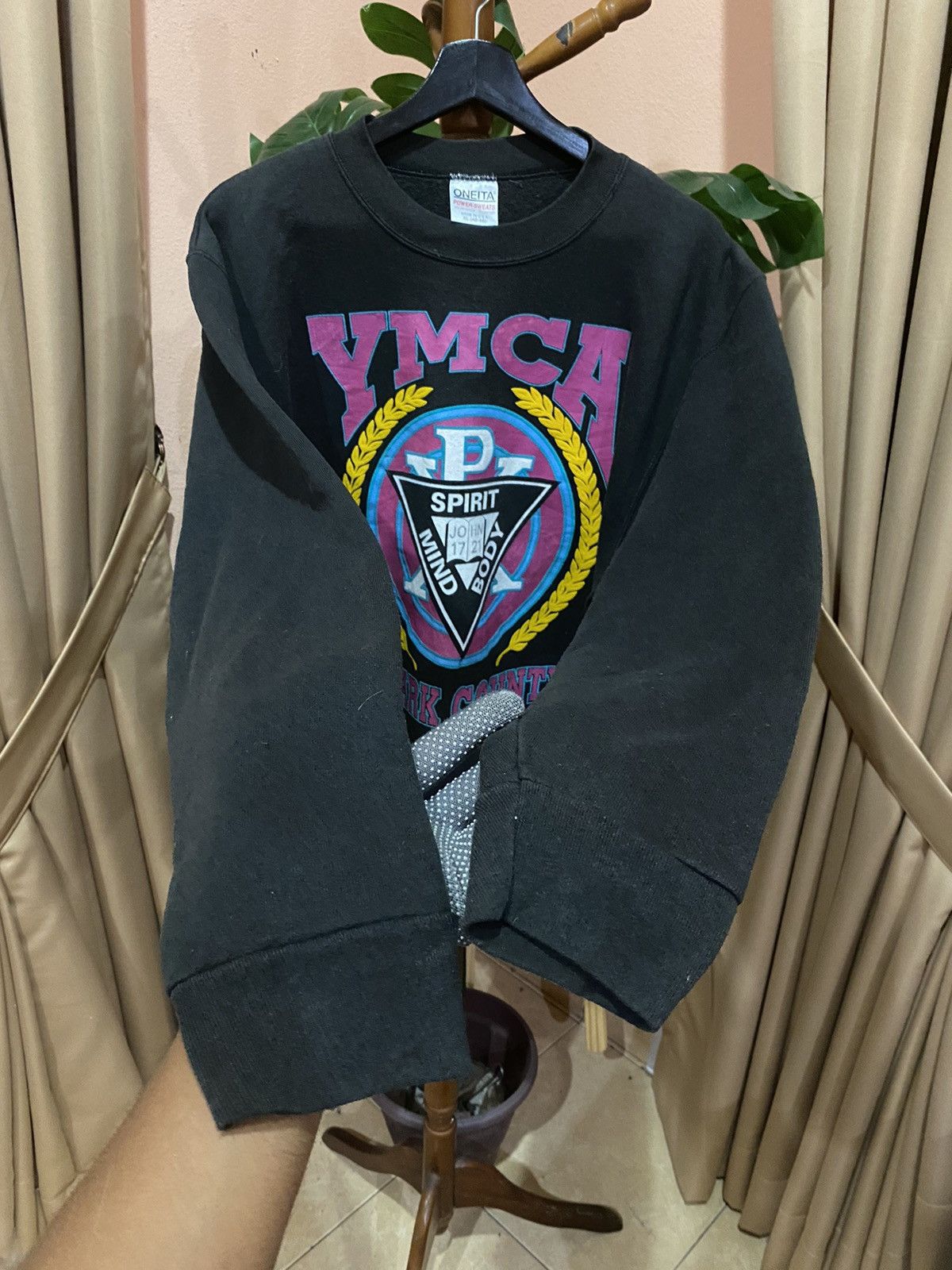 Vintage VINTAGE 80S YMCA SWEATSHIRT MADE IN USA Size US XL / EU 56 / 4 - 7 Thumbnail