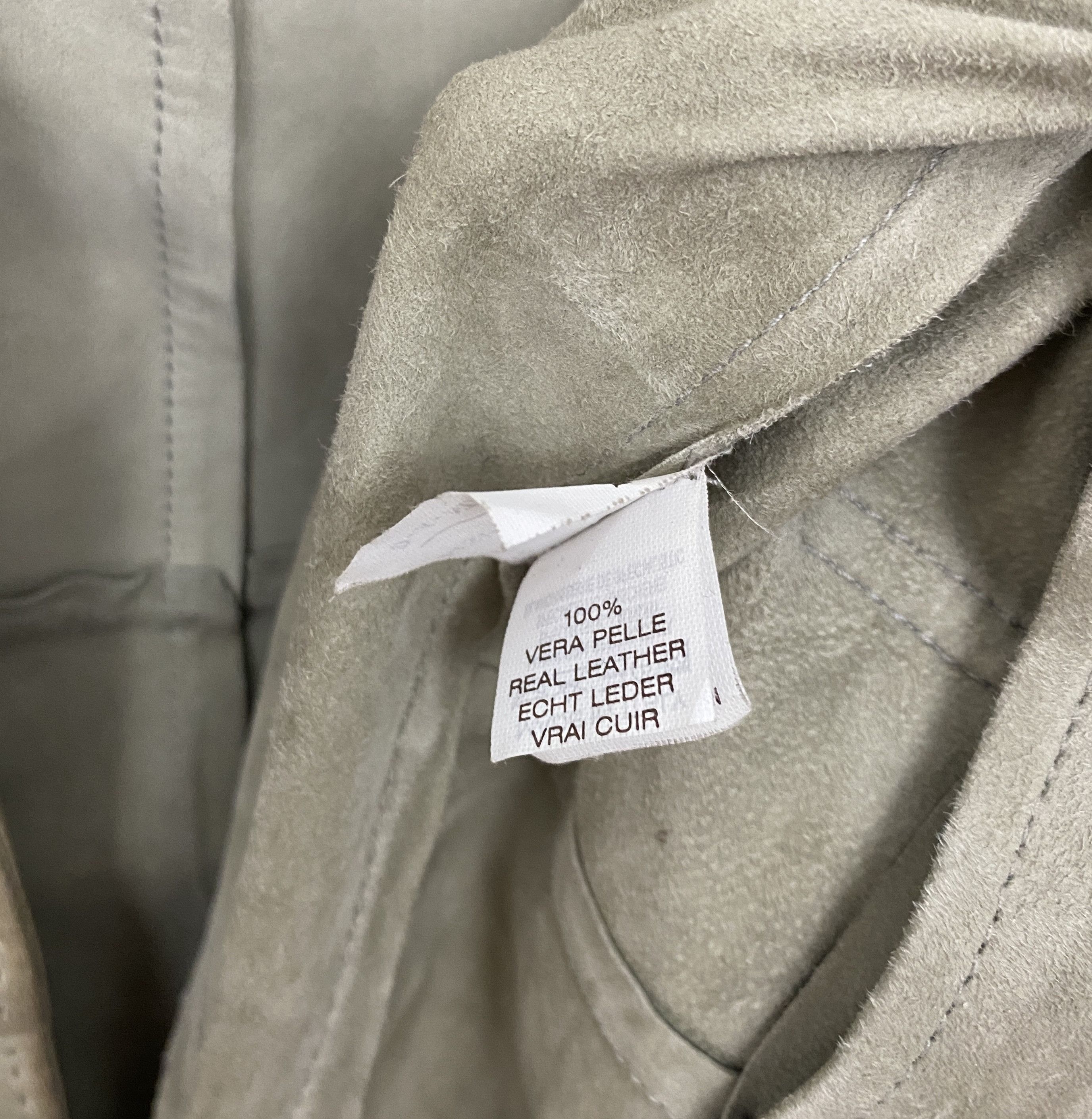 Brunello Cucinelli Brunello Cucinelli Suede Leather Short Sleeve Jacket Vest 44 Size M / US 6-8 / IT 42-44 - 9 Thumbnail