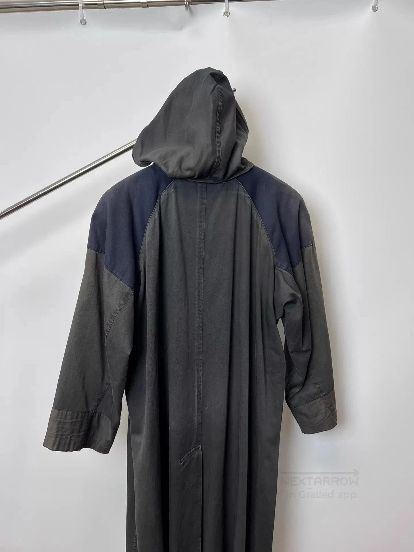 Comme des Garcons Multi-Color Long Hooded Coat - Size M. Size US M / EU 48-50 / 2 - 4 Thumbnail