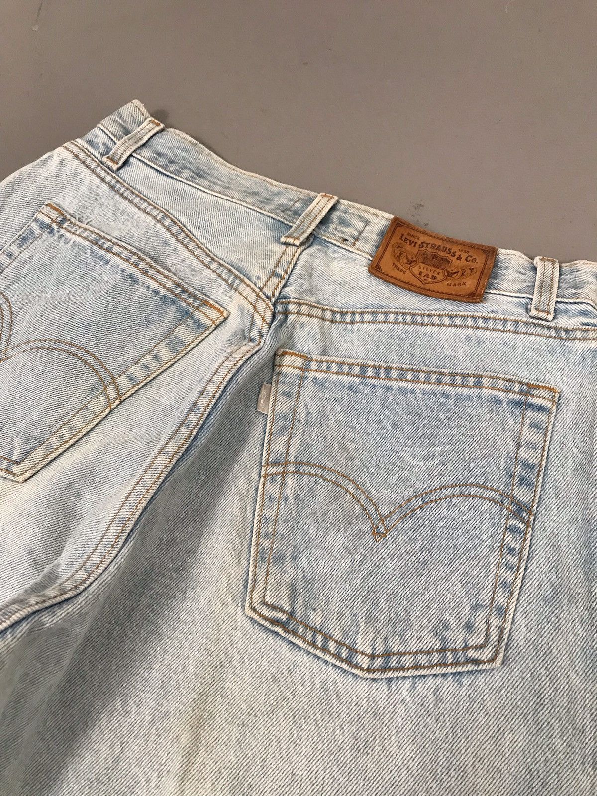 Levi's × Vintage Vintage Levi’s silver tab denim Size US 30 / EU 46 - 8 Thumbnail