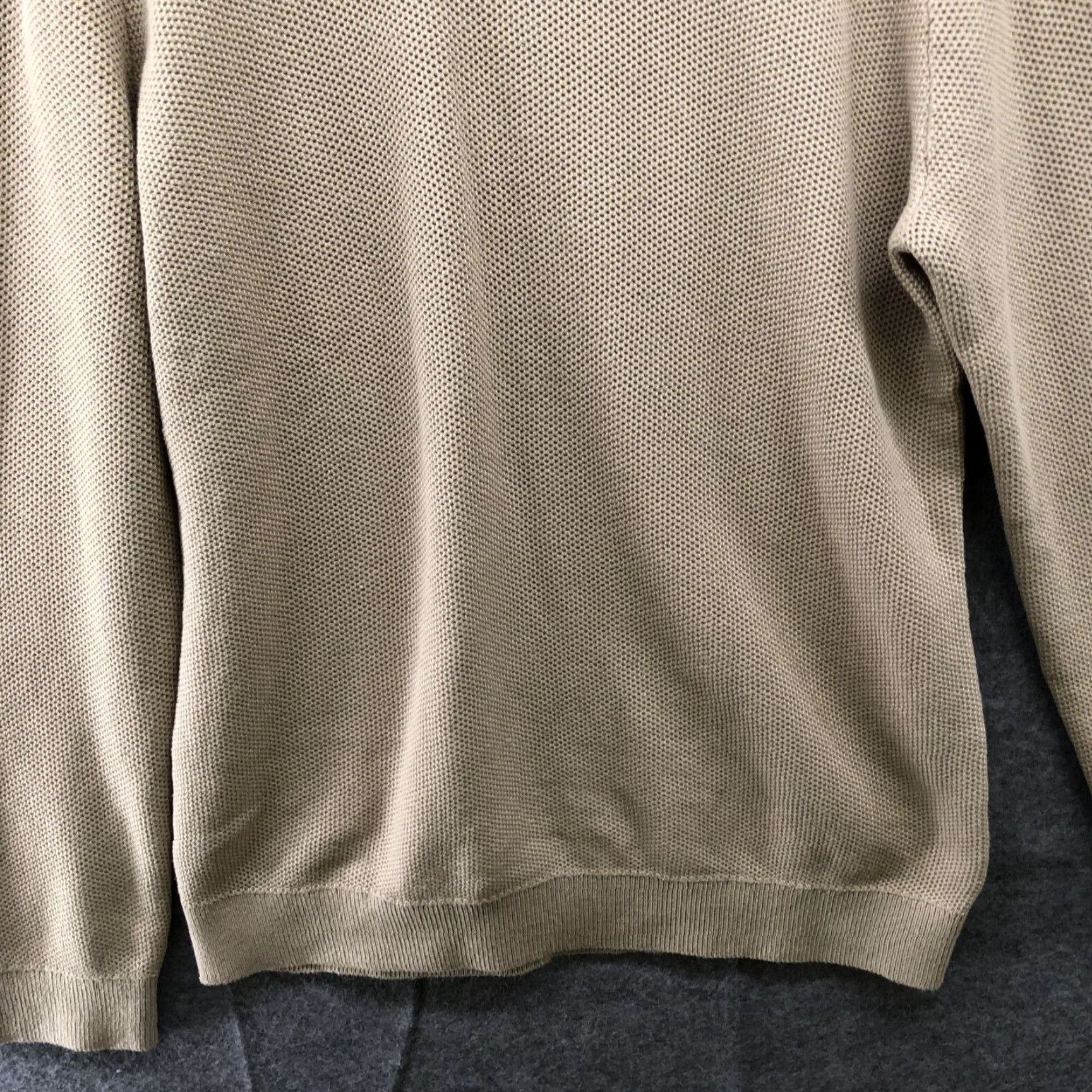 Gap Gap Mens Sweater Large Tan Beige Cotton Pullover Extra Large XL Size US L / EU 52-54 / 3 - 4 Thumbnail