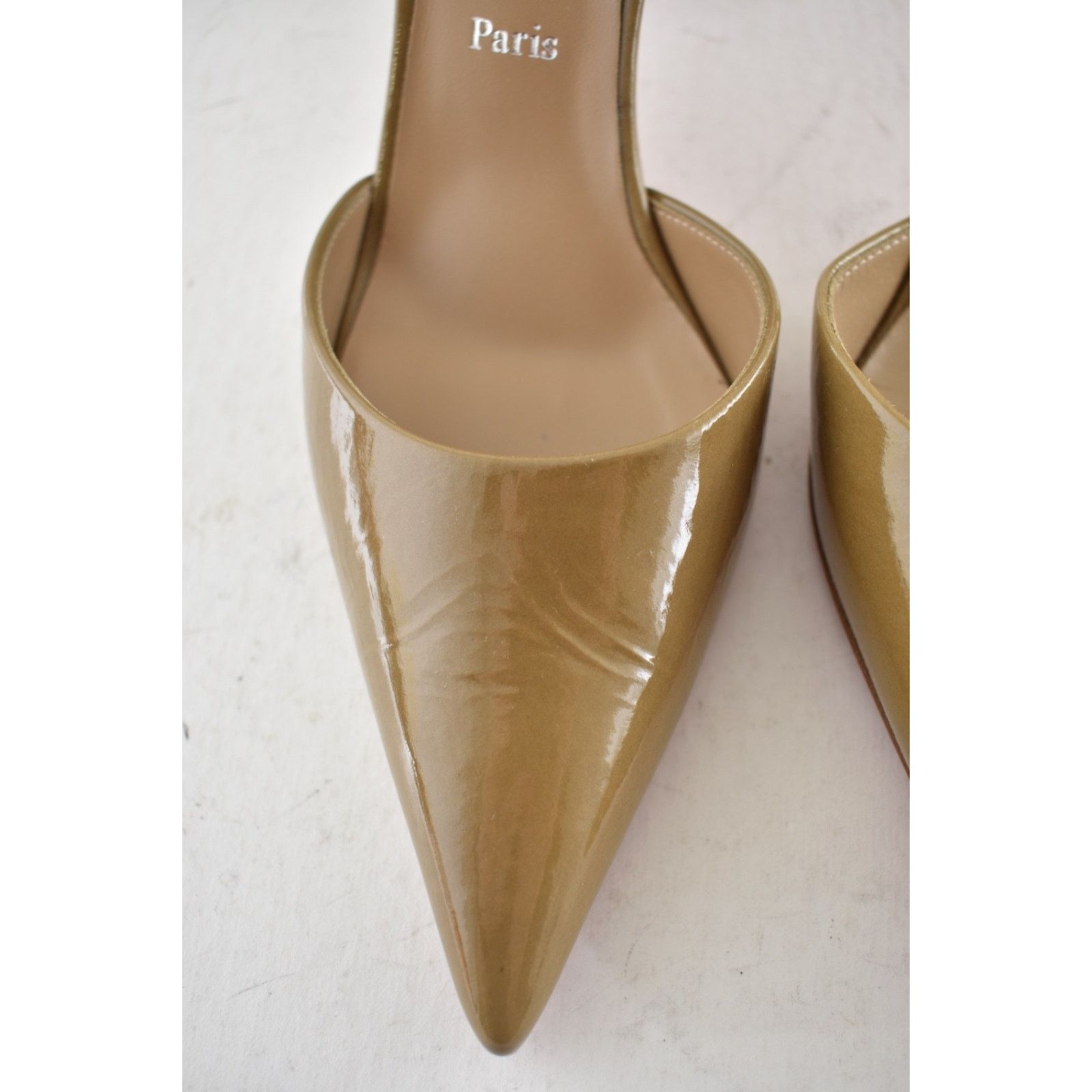 Christian Louboutin Christian Louboutin Apostropha Sling 80 Lionne Slingback Size US 6.5 / IT 36.5 - 6 Thumbnail