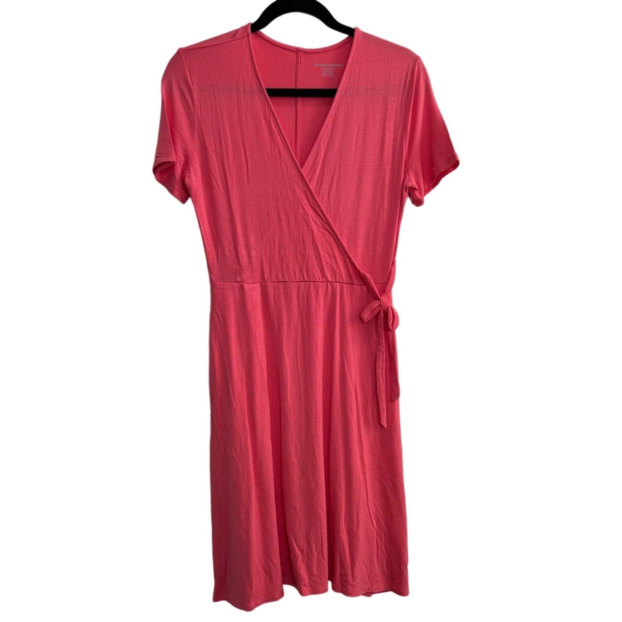 Other NWT Amazon Women's Pink Faux Wrap T-Shirt Dress XS Size XS / US 0-2 / IT 36-38 - 1 Thumbnail