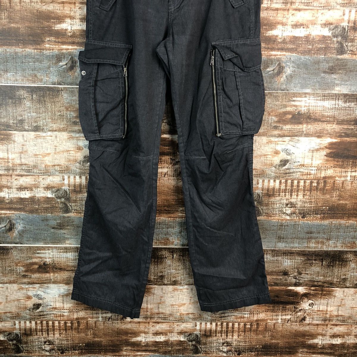 Japanese Brand TK takeo kikuchi jpn utility Cargo Multipocket Pants #A2522 Size US 30 / EU 46 - 3 Thumbnail