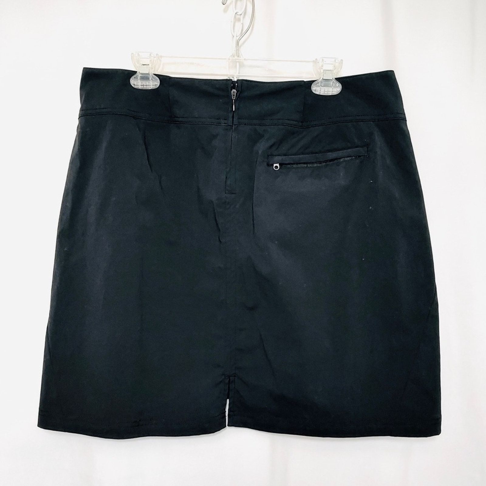 Royal Robbins Royal Robbins Athletic Hike Tennis Stretch Black Mini Skirt Size 30" / US 8 / IT 44 - 2 Thumbnail