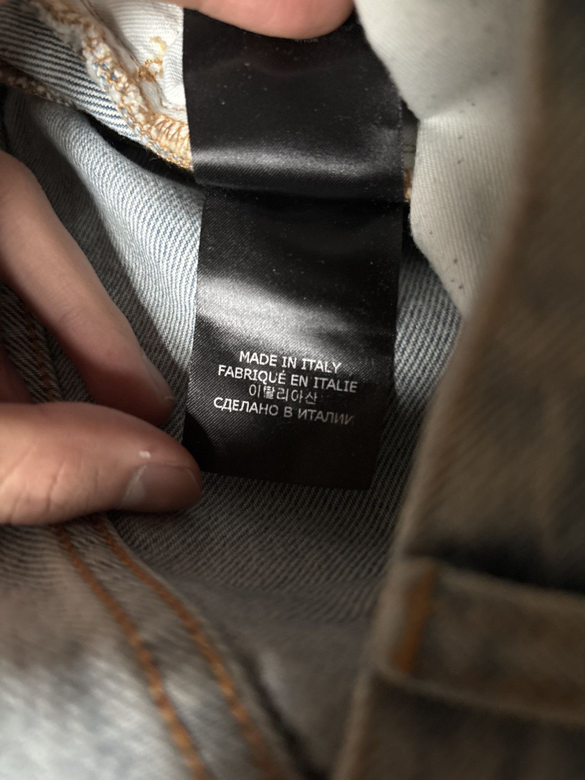 Vetements Vetements Big Blue Jeans 2024 Size US 31 - 8 Thumbnail