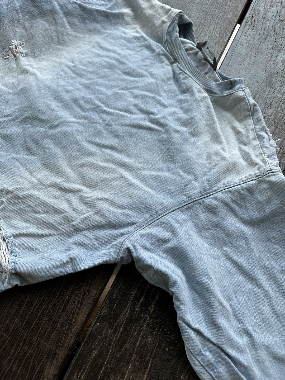 Zara Zara Man Distressed Denim Size US L / EU 52-54 / 3 - 5 Thumbnail