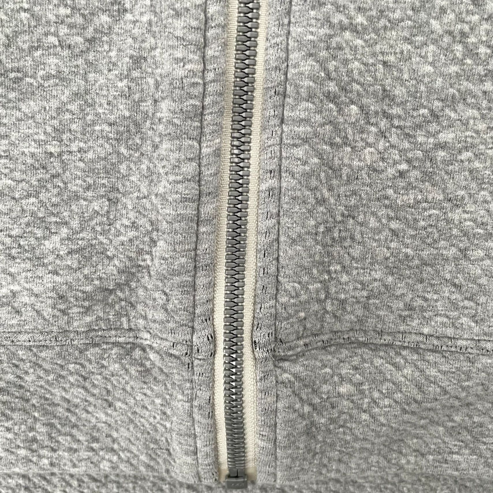 Lululemon Lululemon Hoodie Women 10 Gray Flywheel Full Zip Texture Logo Ladies Size L / US 10 / IT 46 - 7 Thumbnail