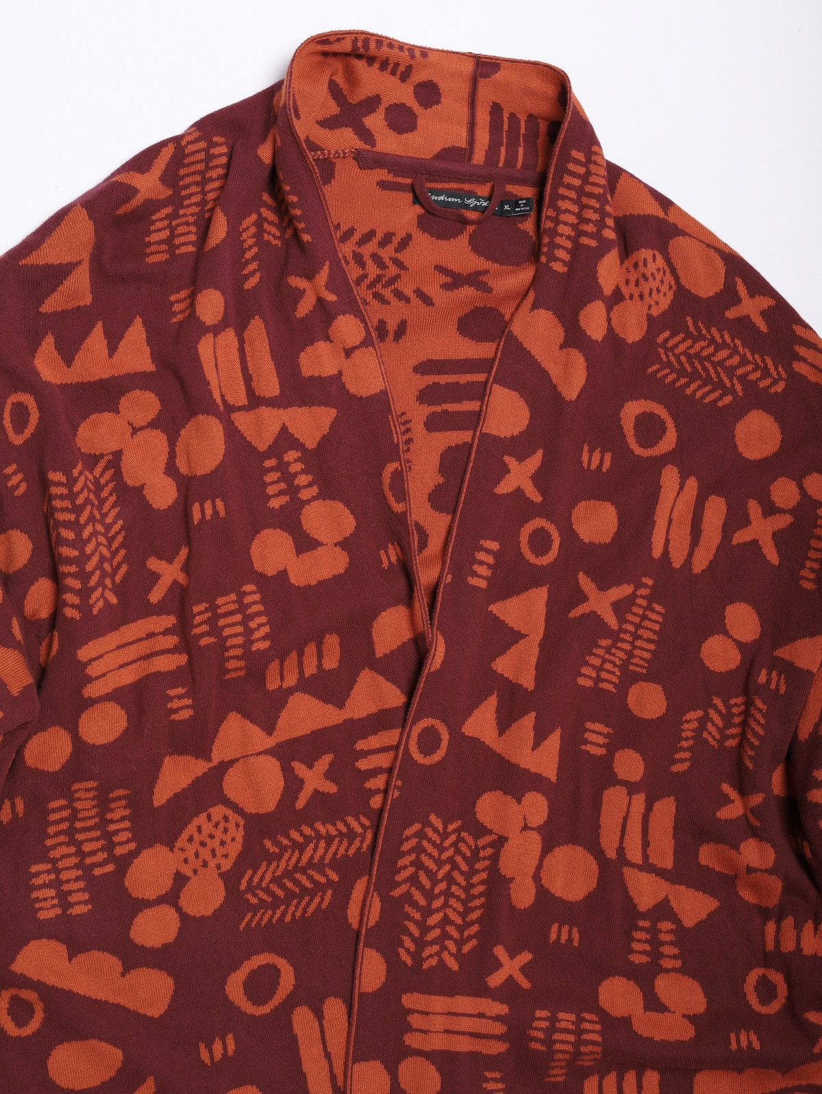 Gudrun Sjoden Gudrun Sjoden Cotton Long Cardigan Dress Coat Printed Flower Size XL / US 12-14 / IT 48-50 - 8 Thumbnail