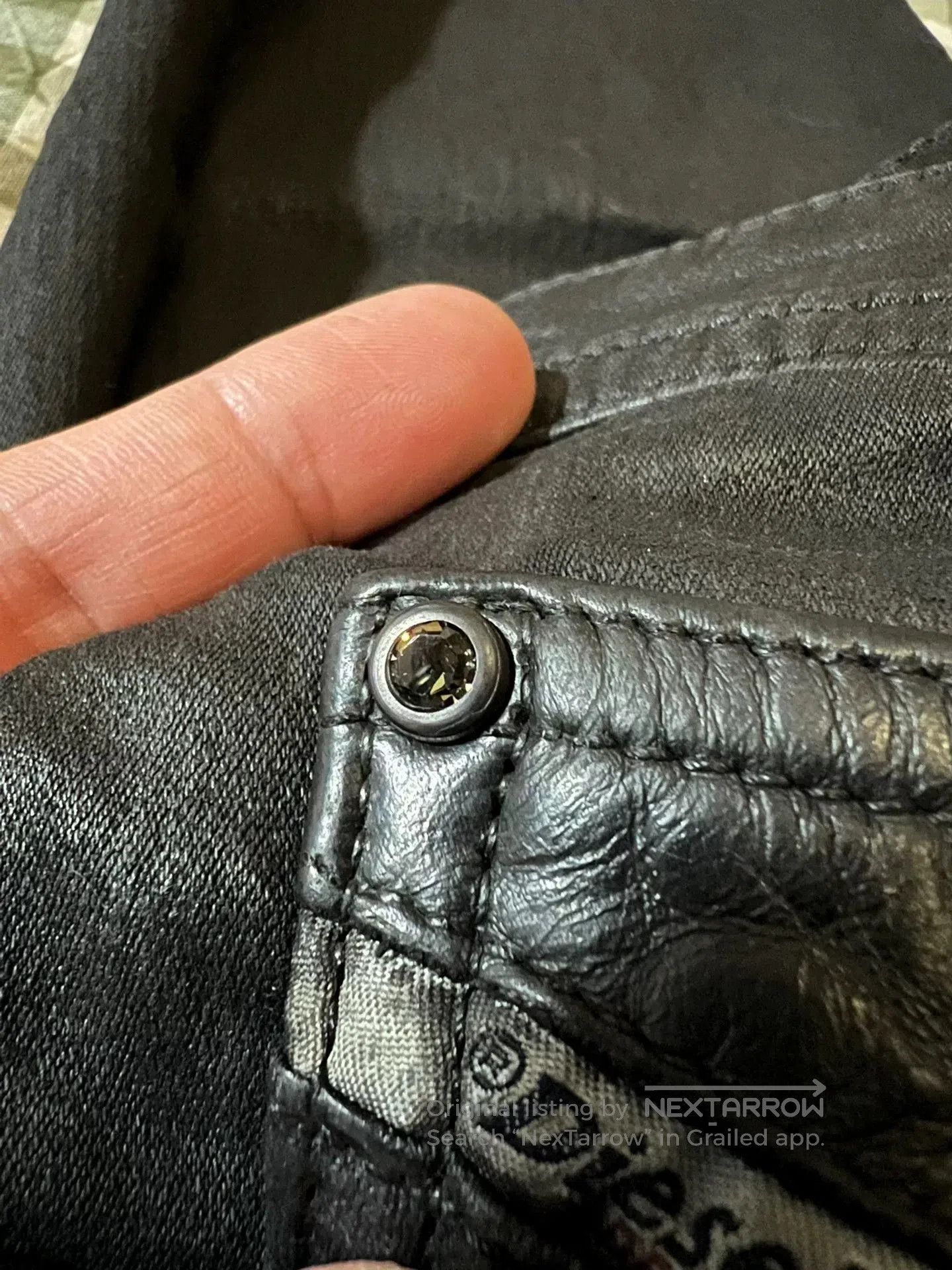 Diesel diesel thavar jogg black coated jeans. Size US 32 / EU 48 - 5 Thumbnail