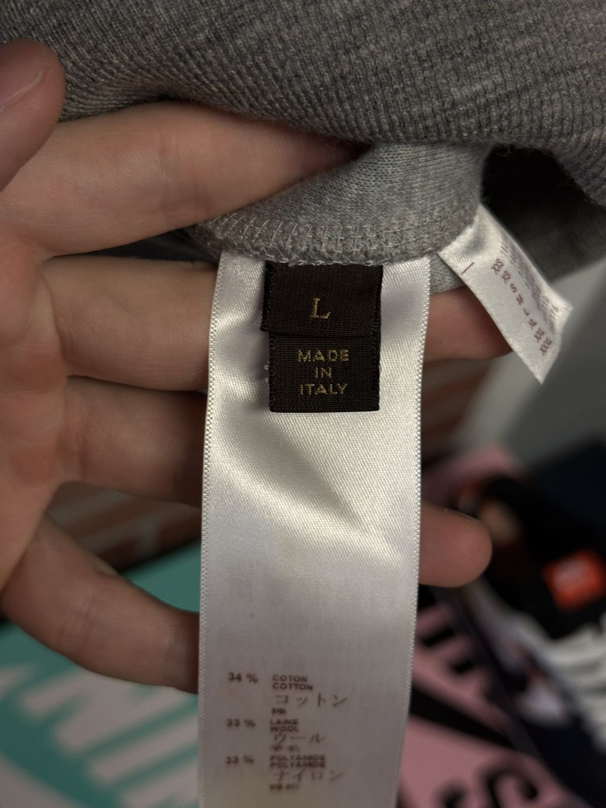 Louis Vuitton Large -LOUIS VUITTON Crewneck Christopher Nemeth Size US L / EU 52-54 / 3 - 9 Thumbnail