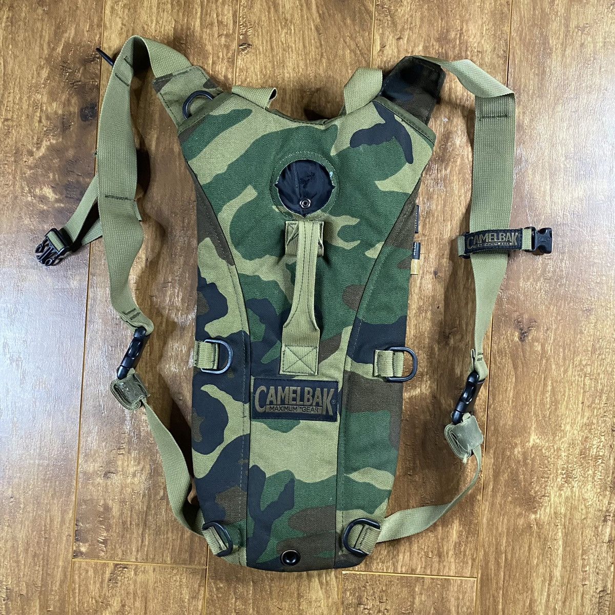 Vintage Military Camelbak Drinking Backpack
