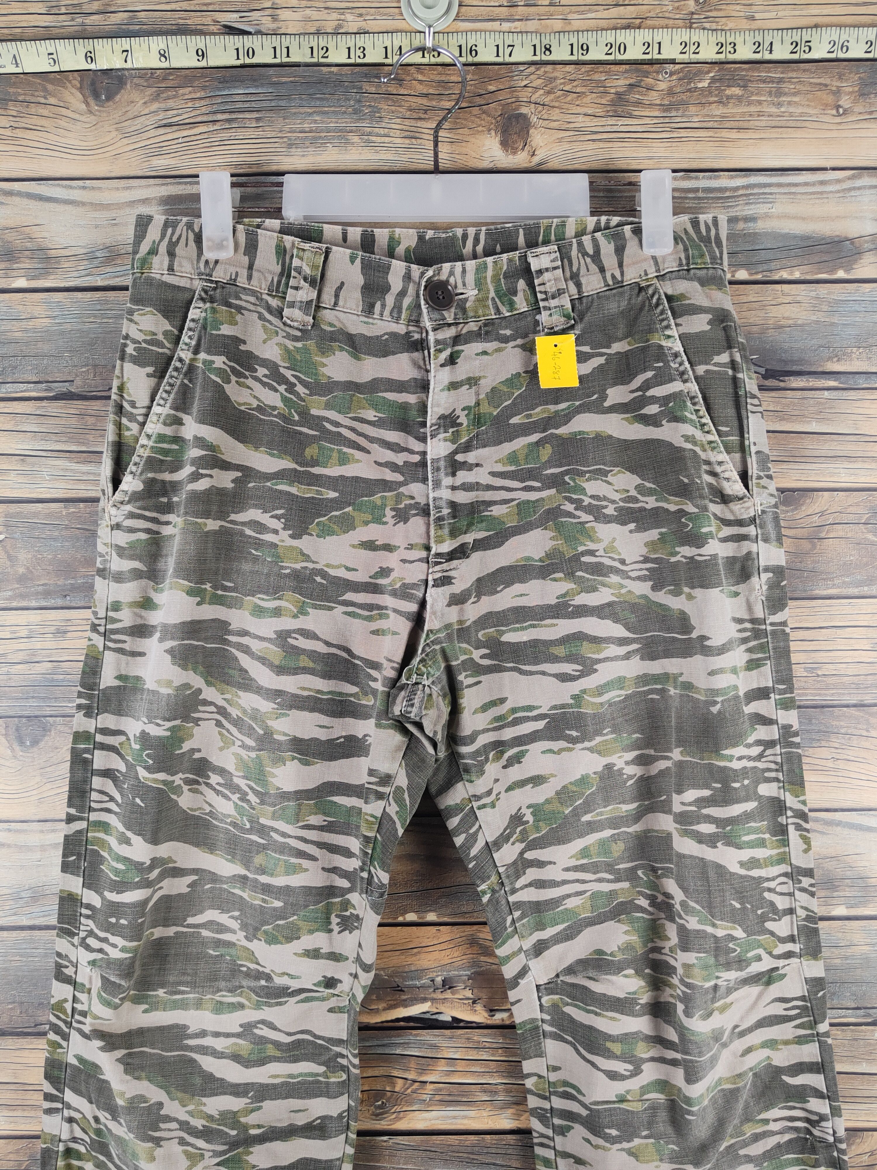 Johnbull DL Johnbull Camouflage Multipocket Casual Pants #sp46-287T Size US 32 / EU 48 - 2 Thumbnail
