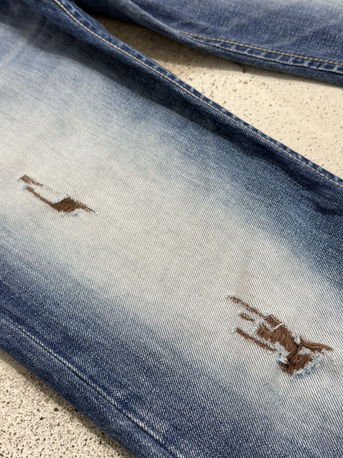 Diesel Distressed Diesel Industry IAKOP Slim Unisex Denim Pants Size US 30 / EU 46 - 7 Thumbnail