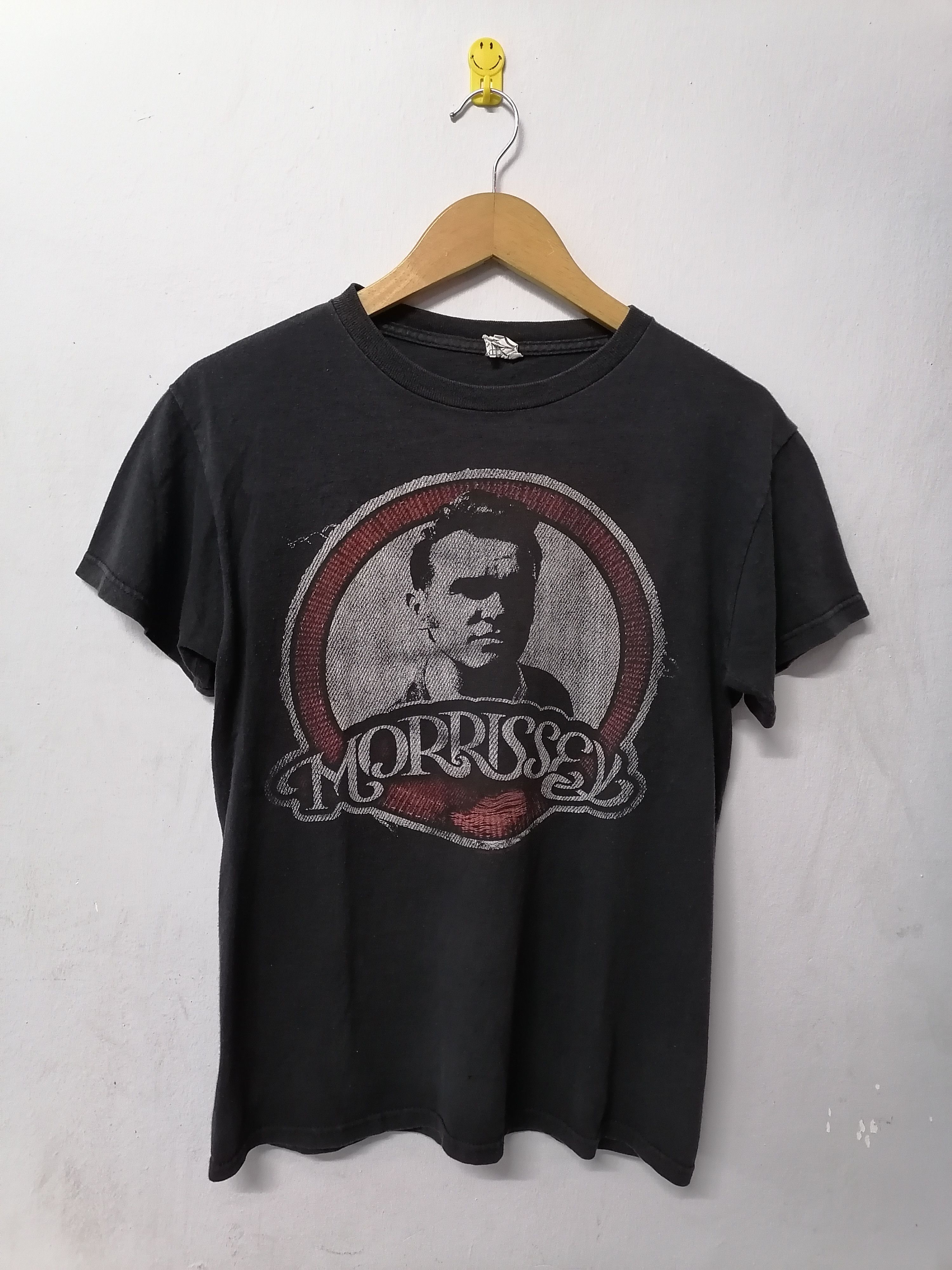 Band Tees × Vintage Trashed Faded Vintage Morrisey Photo Album Britpop T-shirt Size US S / EU 44-46 / 1 - 1 Thumbnail