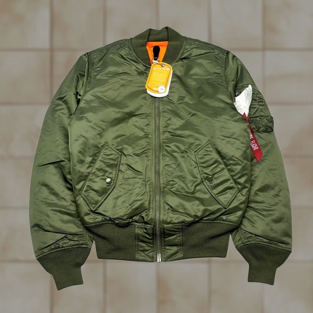 Alpha Industries Alpha Industries MA-1 Bomber Jacket XS Made in USA Men's NWT Size US XS / EU 42 / 0 - 1 Thumbnail