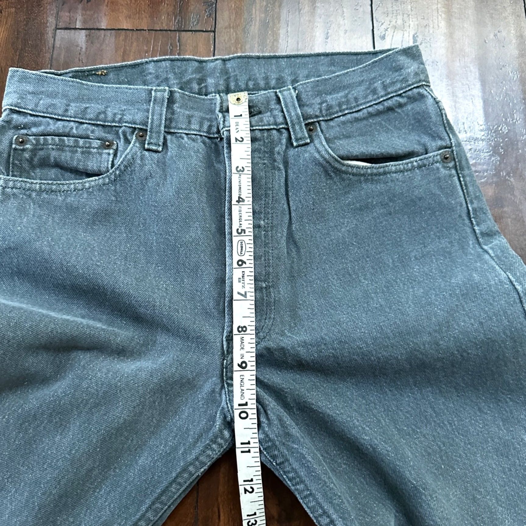 Levi's VINTAGE Levi's 501 Jeans 29x32 Straight Blue Light Wash 90s Mens Size US 29 - 6 Thumbnail