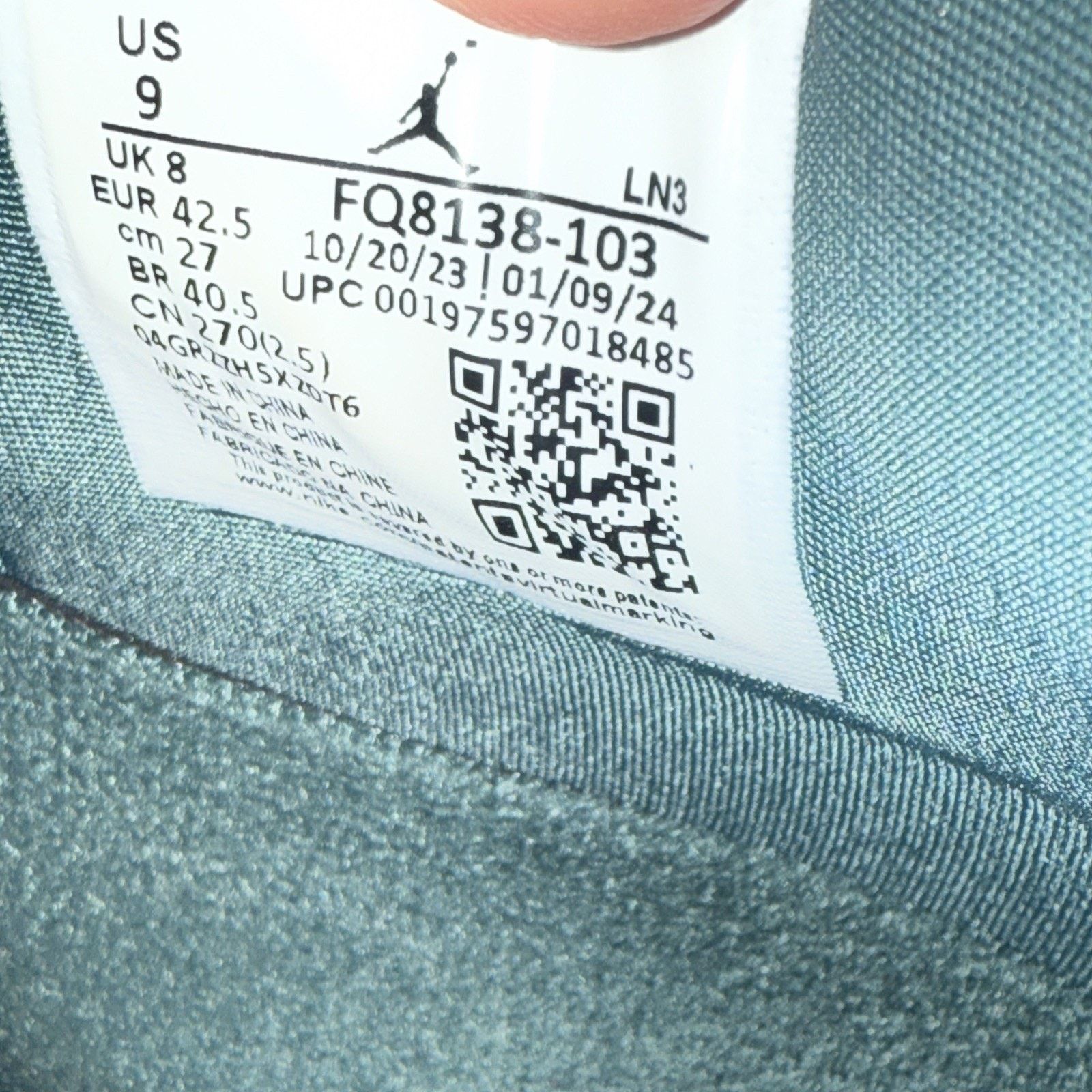 Jordan Brand Size 9 - Air Jordan 4 Retro Oxidized Green Size US 9 / EU 42 - 8 Thumbnail