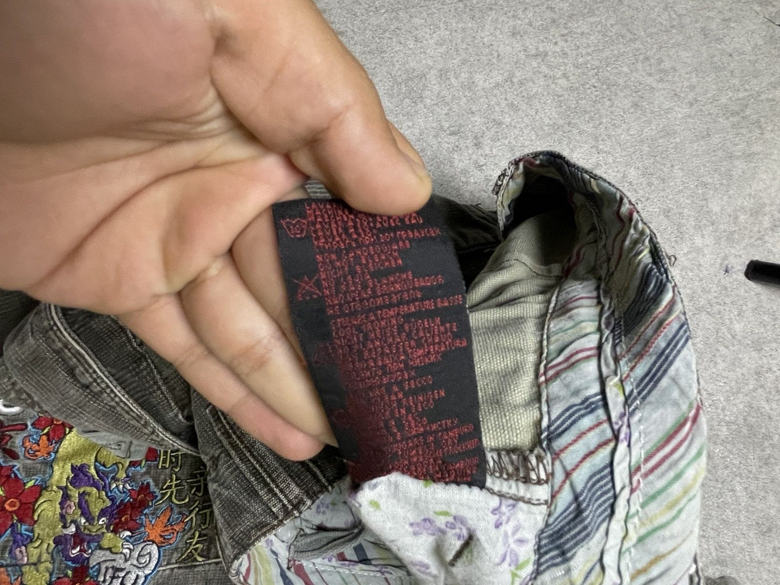 If Six Was Nine Skull DE PUTA MADRE Archive Denim Japan DPM69 Size US 30 / EU 46 - 8 Thumbnail