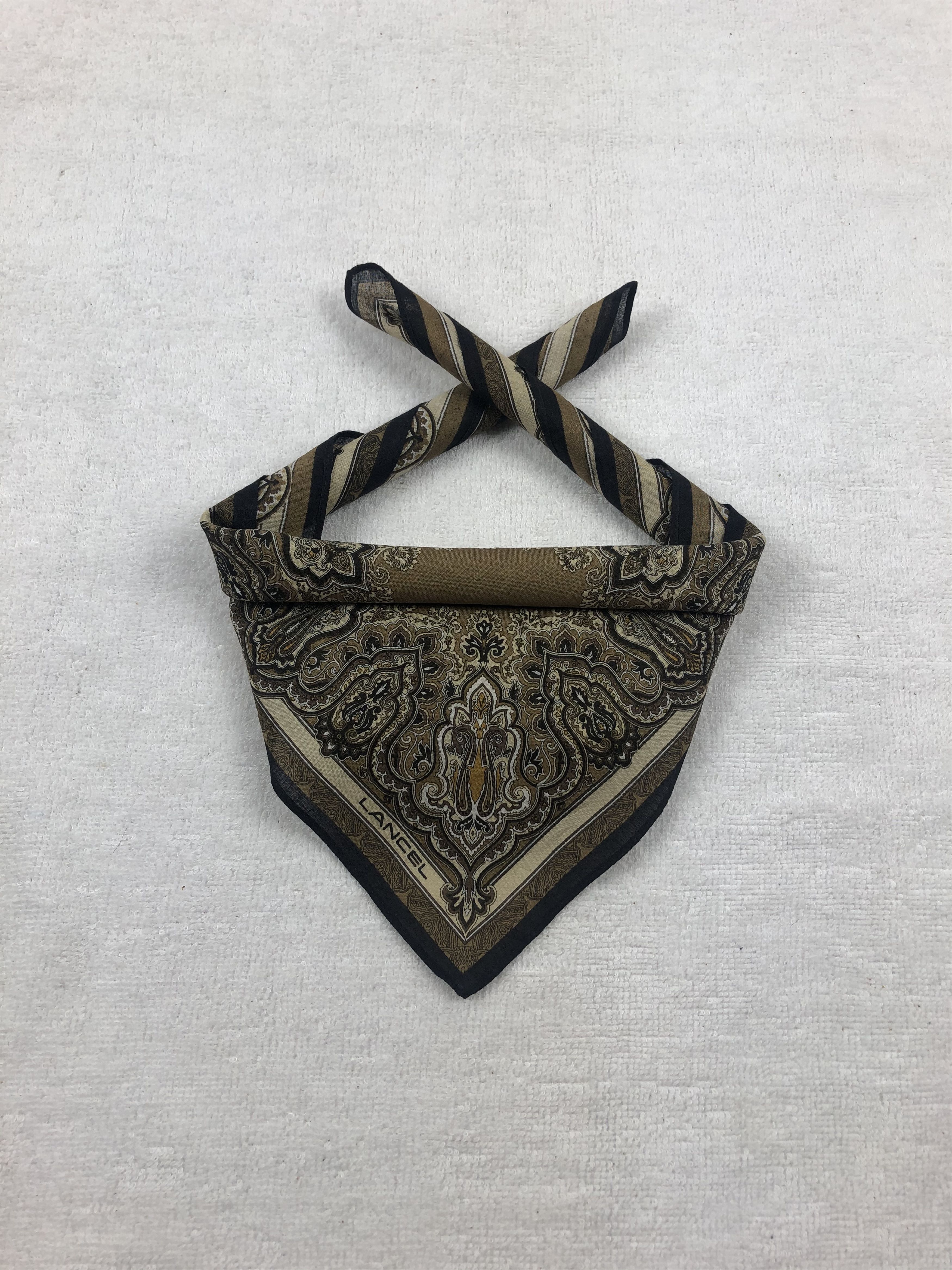 Lancel × Vintage Lancel Handkerchief / Bandana / Neckerchief Size ONE SIZE - 1 Thumbnail