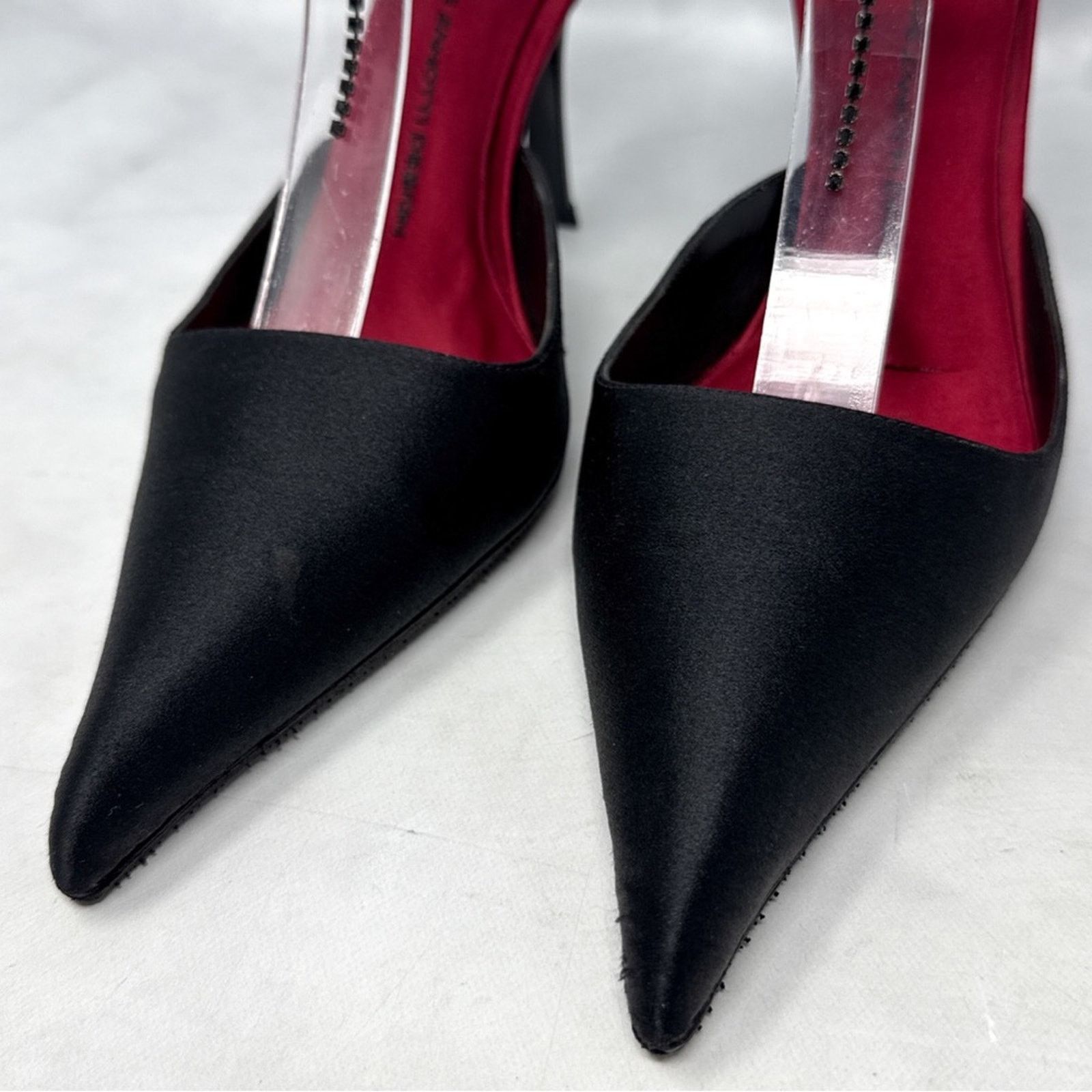 Giuseppe Zanotti Giuseppe Zanotti Vicini Vintage Gothic Pointed Toe Mule Heel Size US 8 / IT 38 - 5 Thumbnail