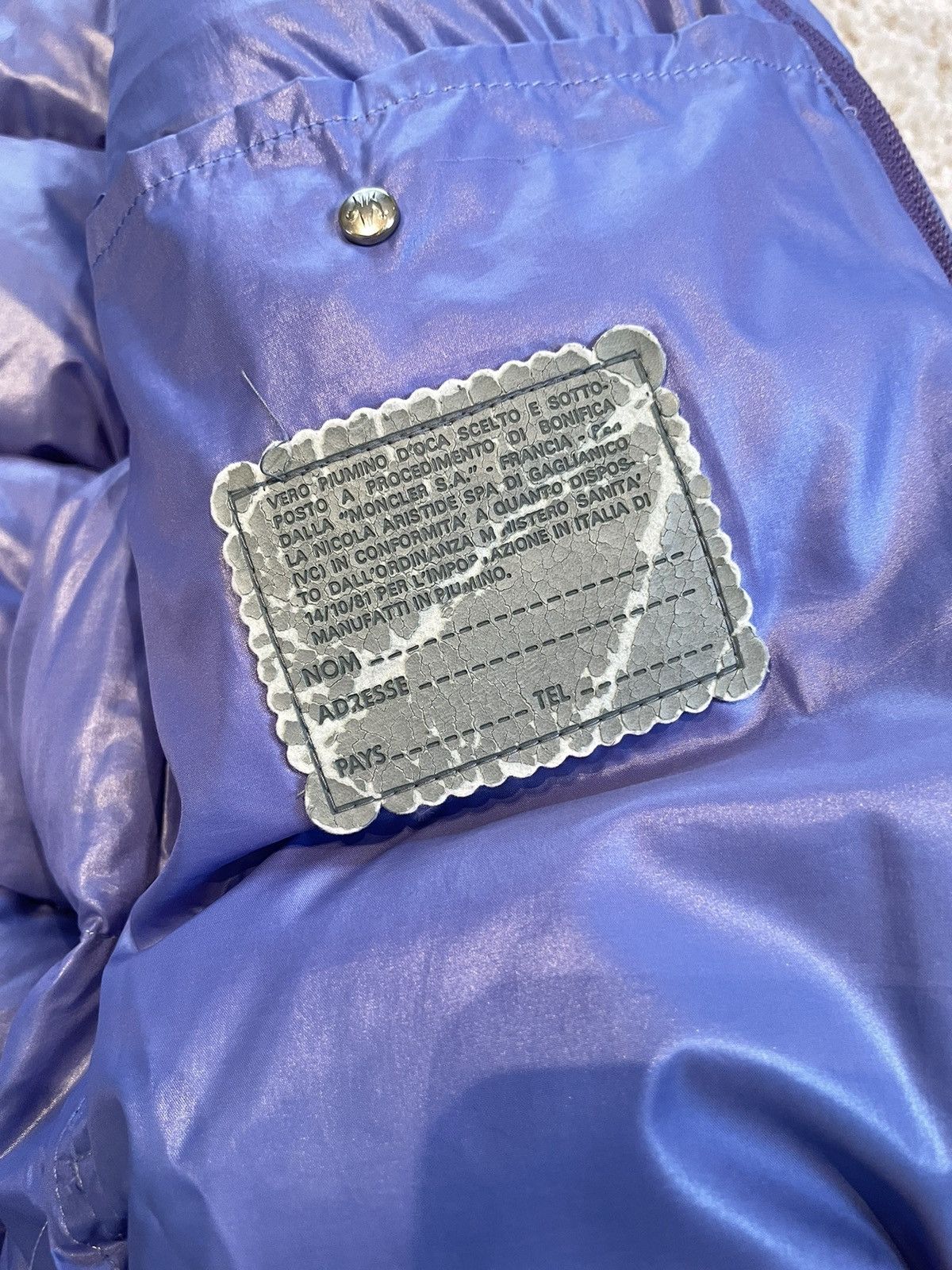 Moncler × Moncler Grenoble × Vintage 🩵 Moncler Grenoble Baby Blue Rare Puffer Jacket Vintage S.3 Size US L / EU 52-54 / 3 - 12 Thumbnail