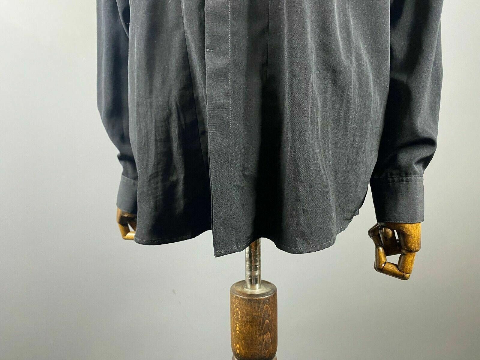 Carlo Colucci Carlo Colucci Black Button Up Shirt Zip Pocket Shirt Size L Size US L / EU 52-54 / 3 - 3 Thumbnail