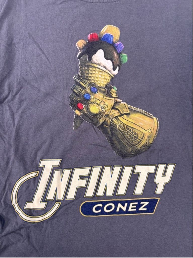 Marvel Comics Men's Marvel Infinity Cones T-Shirt, SM, Gray Size US S / EU 44-46 / 1 - 1 Thumbnail
