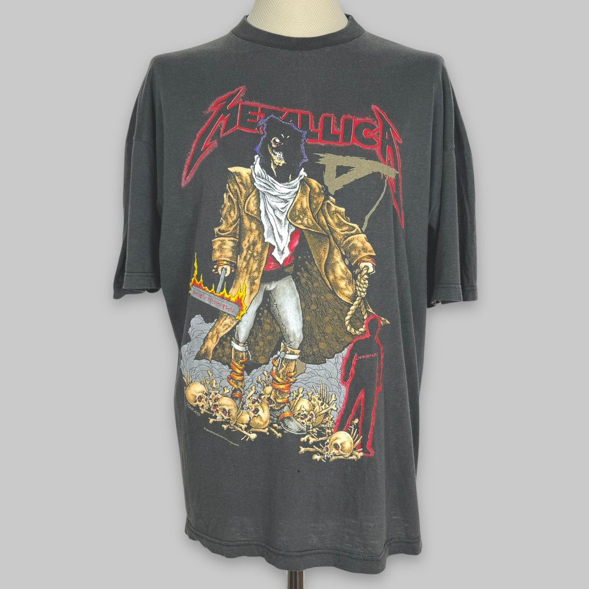 Band Tees Vintage 1992 Metallica ‘The Unforgiven’ Brockum Euro T Shirt Size US XL / EU 56 / 4 - 1 Thumbnail