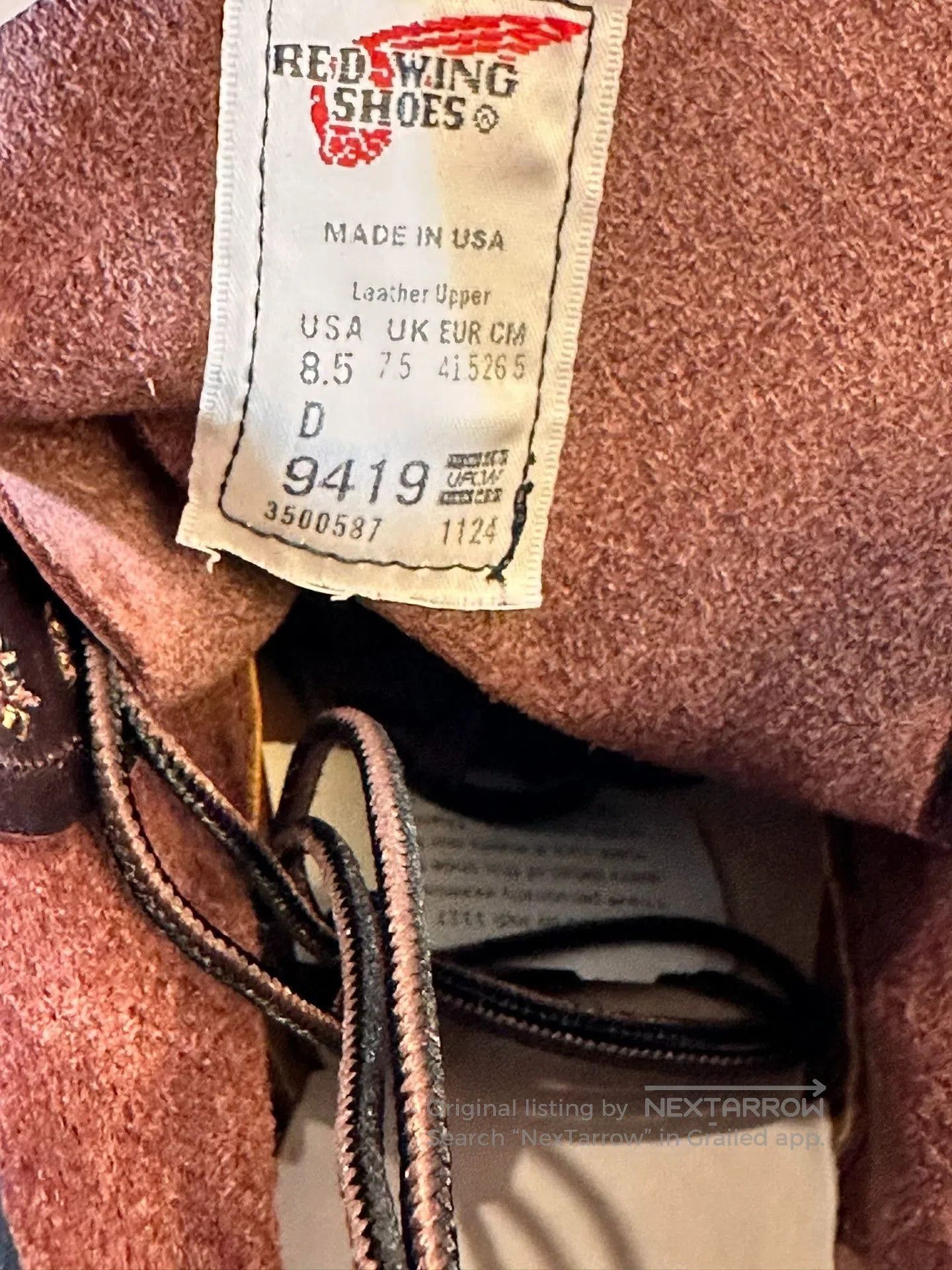 Red Wing Red Wing 9419 Beckman. Size US 8.5 / EU 41-42 - 8 Thumbnail