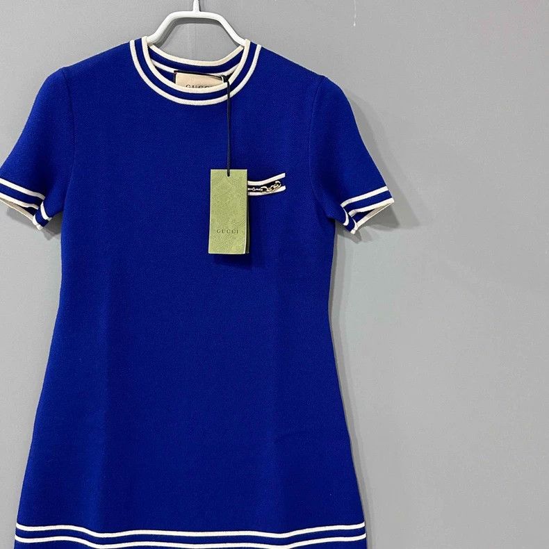 Gucci Gucci Horse buckle logo knitted dress 2506-Nextarrow Size XXS / US 00 / IT 34 - 2 Thumbnail