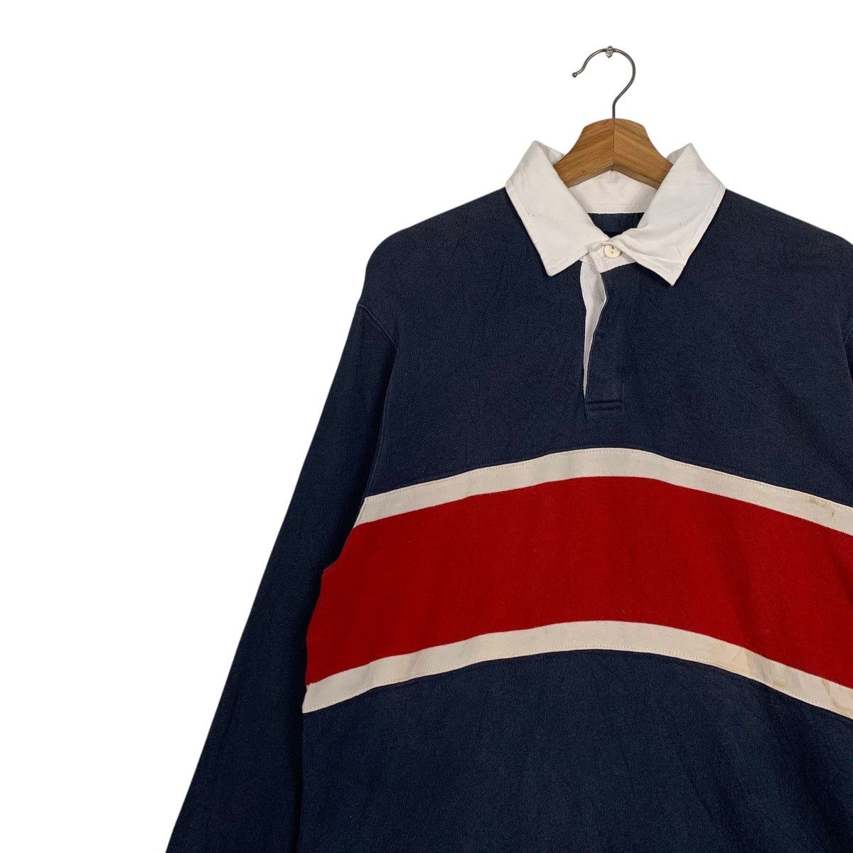 Gap Vintage Gap Rugby Polo Sweater Size US M / EU 48-50 / 2 - 6 Thumbnail