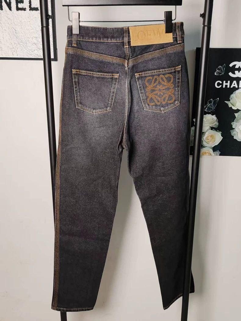 Loewe Loewe Embroidered logo jeans Size 24" / US 00 / IT 34 - 2 Thumbnail