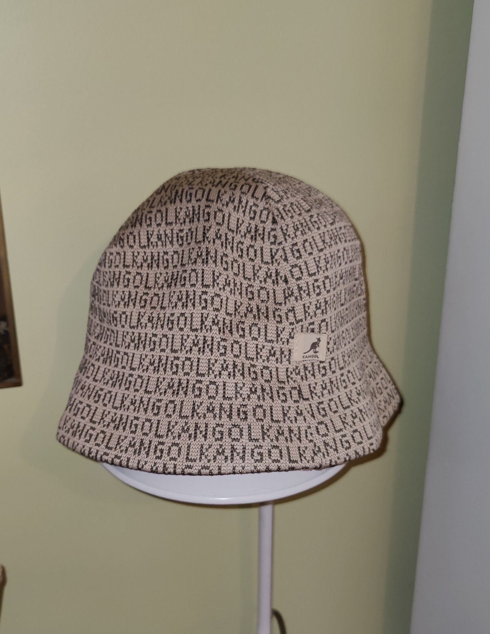 Kangol Kangol Jacquard Bell Bucket Hat Small Logo Pattern Size ONE SIZE - 1 Thumbnail