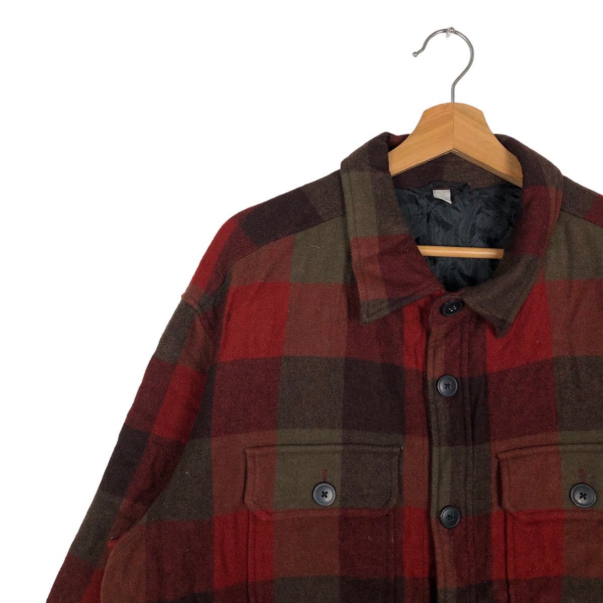 Flannel 🔥90’s Vintage Flannel Jacket Tartan Design Uniqlo Japan Size US XL / EU 56 / 4 - 7 Thumbnail