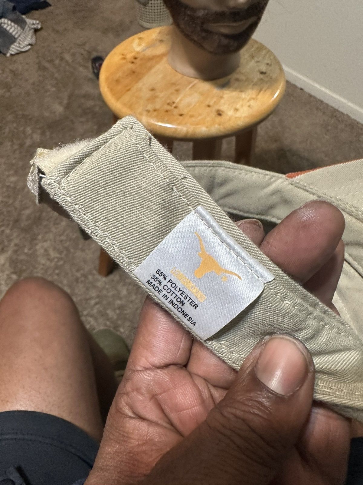 NCAA Vintage NCAA Texas Longhorns “triple burnt” sun visor 90s Size ONE SIZE - 8 Thumbnail