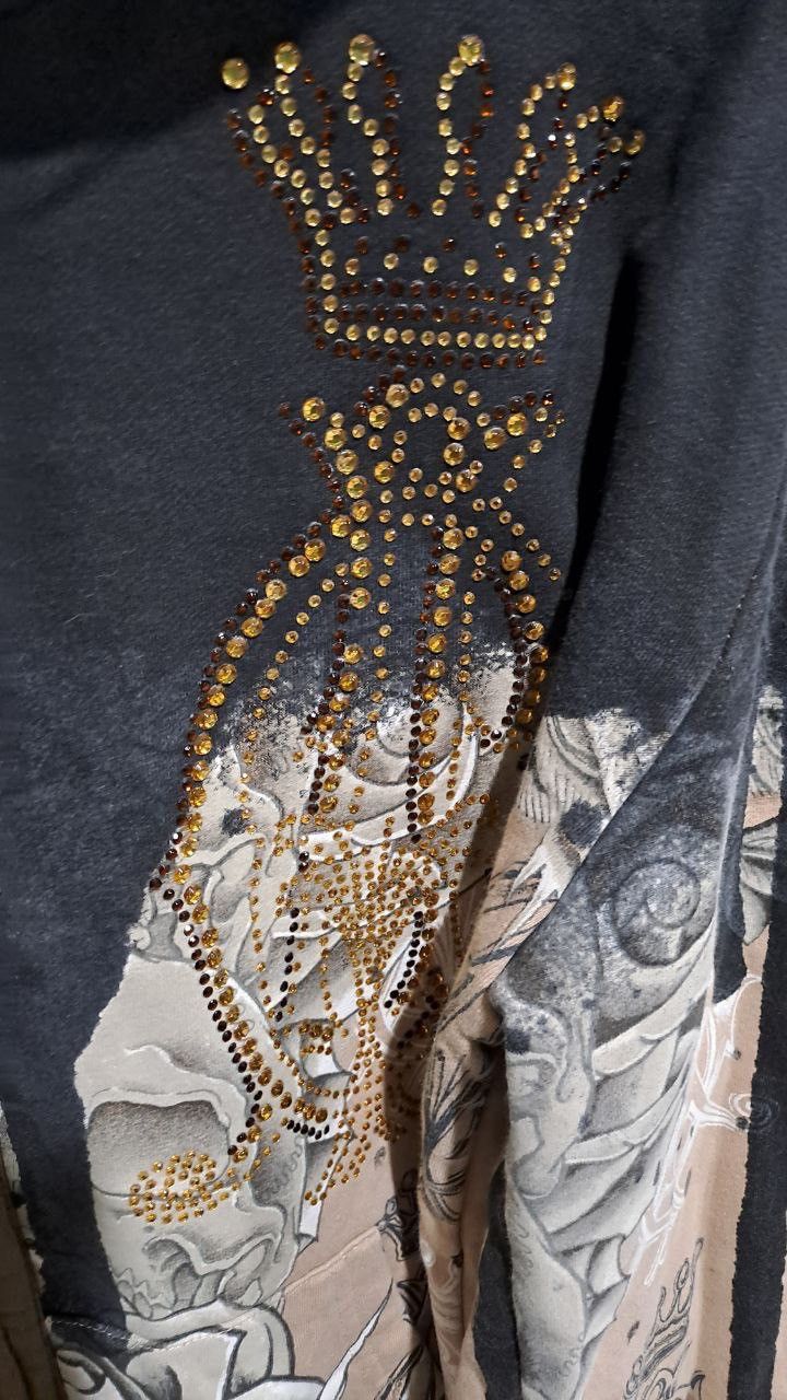 Christian Audigier RARE ! Christian Audigier Overprint Hoodie Size US L / EU 52-54 / 3 - 3 Thumbnail